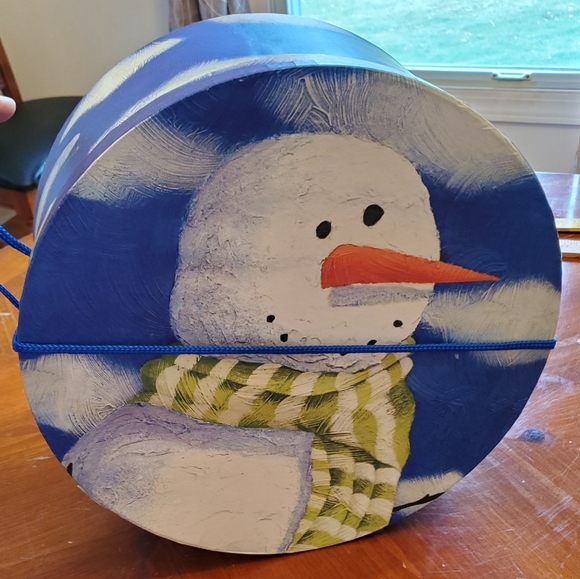 SNOWMAN Hat Box - Picture 6 of 7